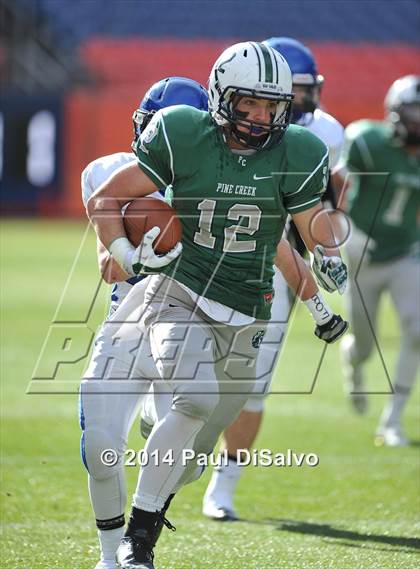 Thumbnail 2 in Pine Creek vs. Longmont (CHSAA 4A Final) photogallery.