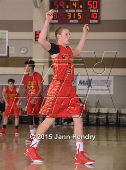 Thumbnail 2 in Mission Viejo vs Palm Desert (MaxPreps Holiday Classic) photogallery.