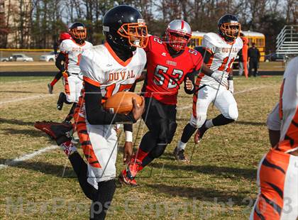 Thumbnail 2 in DuVal vs Suitland (MPSSAA 4A South Region Final) photogallery.