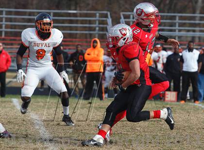 Thumbnail 2 in DuVal vs Suitland (MPSSAA 4A South Region Final) photogallery.