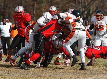 Thumbnail 3 in DuVal vs Suitland (MPSSAA 4A South Region Final) photogallery.