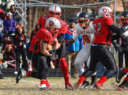 Thumbnail 3 in DuVal vs Suitland (MPSSAA 4A South Region Final) photogallery.