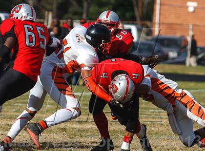 Thumbnail 3 in DuVal vs Suitland (MPSSAA 4A South Region Final) photogallery.