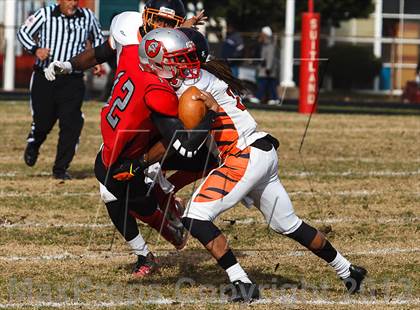 Thumbnail 1 in DuVal vs Suitland (MPSSAA 4A South Region Final) photogallery.