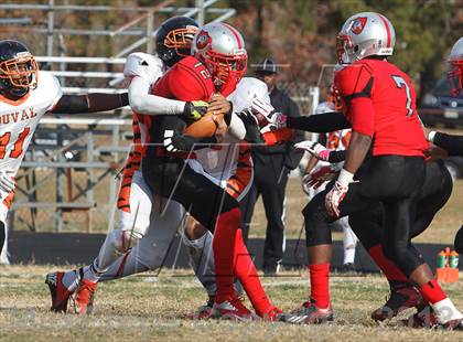 Thumbnail 2 in DuVal vs Suitland (MPSSAA 4A South Region Final) photogallery.