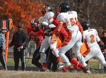 Thumbnail 2 in DuVal vs Suitland (MPSSAA 4A South Region Final) photogallery.