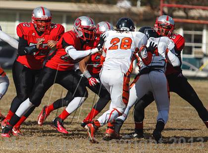 Thumbnail 3 in DuVal vs Suitland (MPSSAA 4A South Region Final) photogallery.
