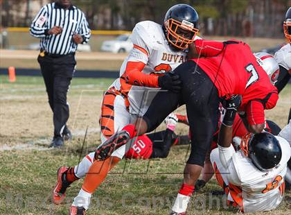 Thumbnail 3 in DuVal vs Suitland (MPSSAA 4A South Region Final) photogallery.