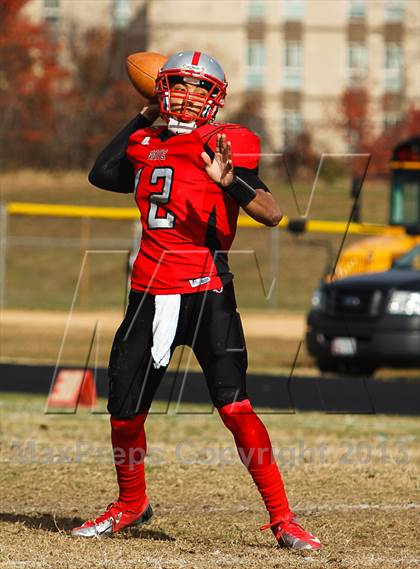 Thumbnail 3 in DuVal vs Suitland (MPSSAA 4A South Region Final) photogallery.