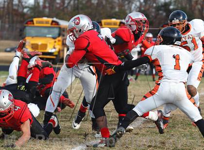 Thumbnail 2 in DuVal vs Suitland (MPSSAA 4A South Region Final) photogallery.