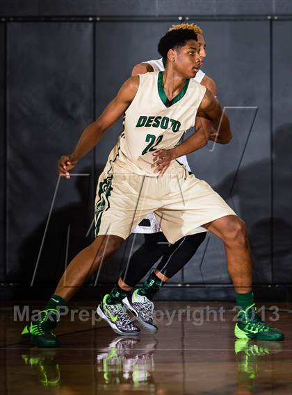 Thumbnail 1 in DeSoto vs. Berkner (McDonald's Texas Invitational) photogallery.