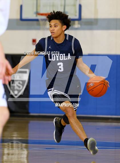 Thumbnail 1 in Rolling Hills Prep vs. Loyola (Rolling Hills Prep State Preview Classic) photogallery.