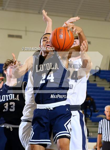 Thumbnail 2 in Rolling Hills Prep vs. Loyola (Rolling Hills Prep State Preview Classic) photogallery.