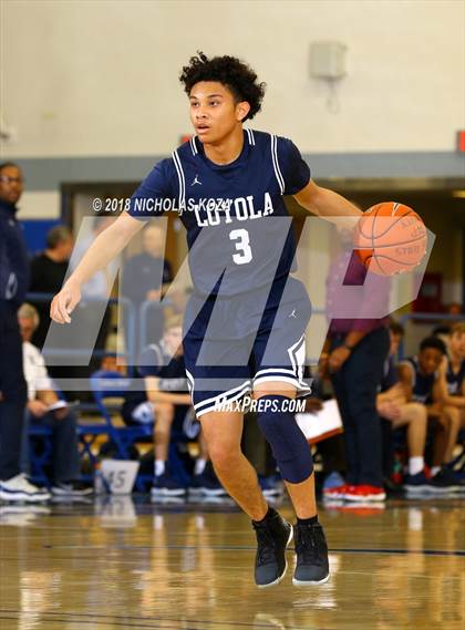 Thumbnail 3 in Rolling Hills Prep vs. Loyola (Rolling Hills Prep State Preview Classic) photogallery.