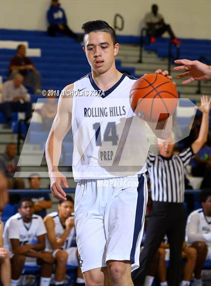 Thumbnail 2 in Rolling Hills Prep vs. Loyola (Rolling Hills Prep State Preview Classic) photogallery.