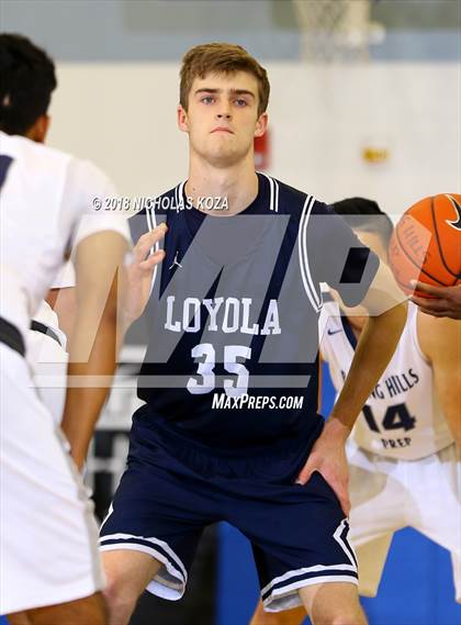Thumbnail 2 in Rolling Hills Prep vs. Loyola (Rolling Hills Prep State Preview Classic) photogallery.
