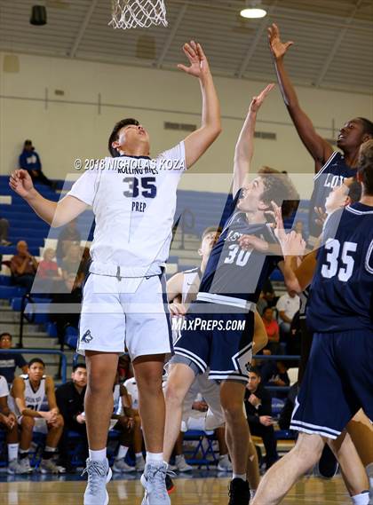 Thumbnail 1 in Rolling Hills Prep vs. Loyola (Rolling Hills Prep State Preview Classic) photogallery.