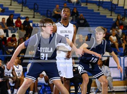 Thumbnail 2 in Rolling Hills Prep vs. Loyola (Rolling Hills Prep State Preview Classic) photogallery.