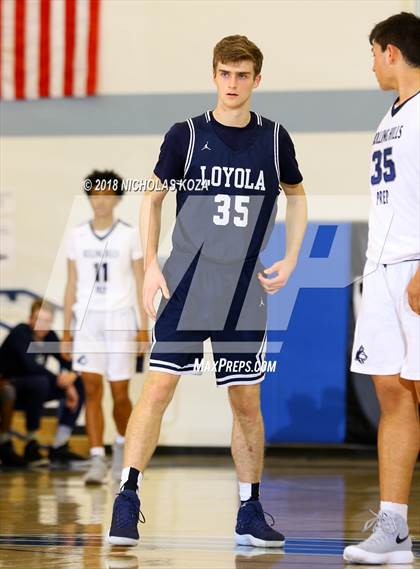 Thumbnail 1 in Rolling Hills Prep vs. Loyola (Rolling Hills Prep State Preview Classic) photogallery.