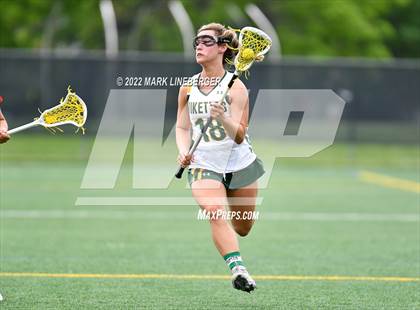 Thumbnail 3 in Allentown Central Catholic vs Saucon Valley (GLAX District XI 2A Semifinal) photogallery.