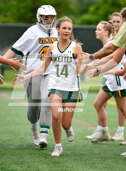 Thumbnail 3 in Allentown Central Catholic vs Saucon Valley (GLAX District XI 2A Semifinal) photogallery.