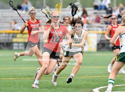 Thumbnail 1 in Allentown Central Catholic vs Saucon Valley (GLAX District XI 2A Semifinal) photogallery.