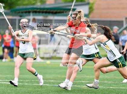 Thumbnail 2 in Allentown Central Catholic vs Saucon Valley (GLAX District XI 2A Semifinal) photogallery.