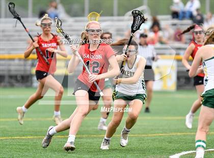 Thumbnail 3 in Allentown Central Catholic vs Saucon Valley (GLAX District XI 2A Semifinal) photogallery.