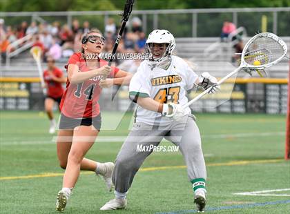 Thumbnail 3 in Allentown Central Catholic vs Saucon Valley (GLAX District XI 2A Semifinal) photogallery.