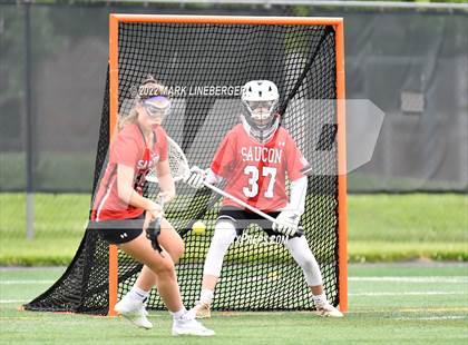 Thumbnail 3 in Allentown Central Catholic vs Saucon Valley (GLAX District XI 2A Semifinal) photogallery.