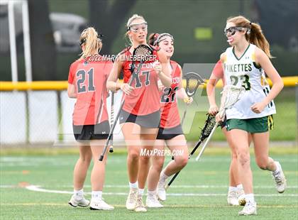 Thumbnail 3 in Allentown Central Catholic vs Saucon Valley (GLAX District XI 2A Semifinal) photogallery.