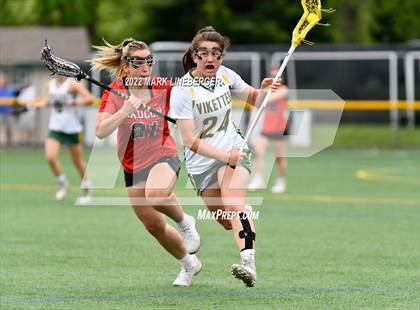 Thumbnail 2 in Allentown Central Catholic vs Saucon Valley (GLAX District XI 2A Semifinal) photogallery.