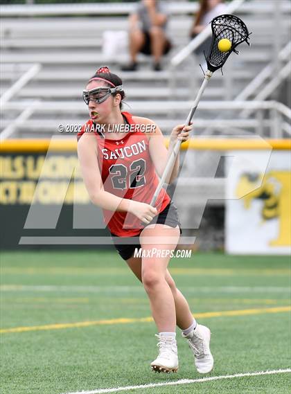 Thumbnail 3 in Allentown Central Catholic vs Saucon Valley (GLAX District XI 2A Semifinal) photogallery.