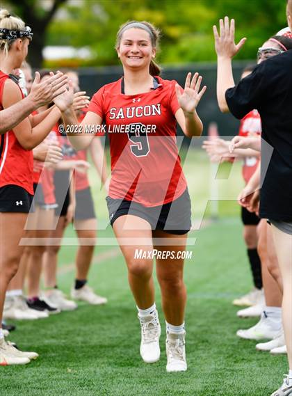 Thumbnail 1 in Allentown Central Catholic vs Saucon Valley (GLAX District XI 2A Semifinal) photogallery.