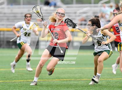 Thumbnail 3 in Allentown Central Catholic vs Saucon Valley (GLAX District XI 2A Semifinal) photogallery.
