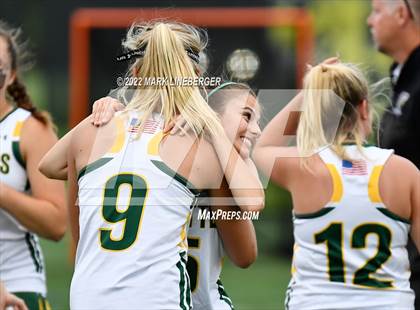 Thumbnail 3 in Allentown Central Catholic vs Saucon Valley (GLAX District XI 2A Semifinal) photogallery.