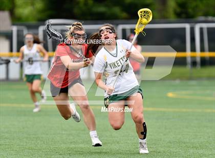 Thumbnail 2 in Allentown Central Catholic vs Saucon Valley (GLAX District XI 2A Semifinal) photogallery.