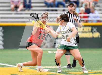 Thumbnail 3 in Allentown Central Catholic vs Saucon Valley (GLAX District XI 2A Semifinal) photogallery.