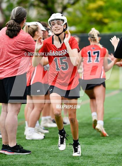 Thumbnail 1 in Allentown Central Catholic vs Saucon Valley (GLAX District XI 2A Semifinal) photogallery.