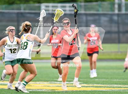 Thumbnail 1 in Allentown Central Catholic vs Saucon Valley (GLAX District XI 2A Semifinal) photogallery.