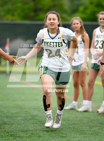Thumbnail 2 in Allentown Central Catholic vs Saucon Valley (GLAX District XI 2A Semifinal) photogallery.