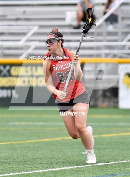 Thumbnail 1 in Allentown Central Catholic vs Saucon Valley (GLAX District XI 2A Semifinal) photogallery.