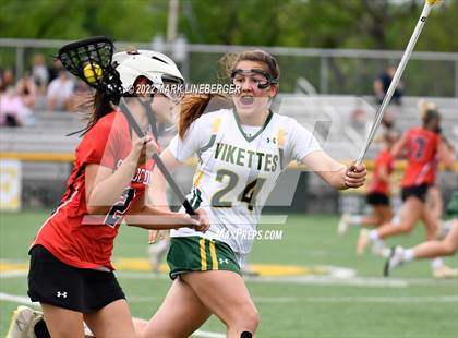 Thumbnail 3 in Allentown Central Catholic vs Saucon Valley (GLAX District XI 2A Semifinal) photogallery.