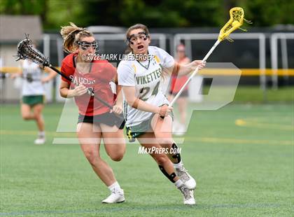 Thumbnail 1 in Allentown Central Catholic vs Saucon Valley (GLAX District XI 2A Semifinal) photogallery.