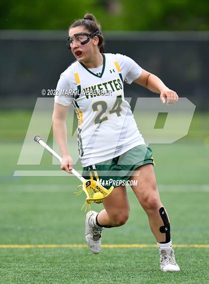 Thumbnail 2 in Allentown Central Catholic vs Saucon Valley (GLAX District XI 2A Semifinal) photogallery.