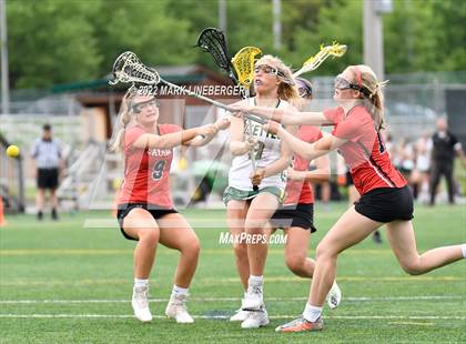 Thumbnail 2 in Allentown Central Catholic vs Saucon Valley (GLAX District XI 2A Semifinal) photogallery.