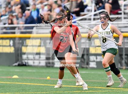 Thumbnail 3 in Allentown Central Catholic vs Saucon Valley (GLAX District XI 2A Semifinal) photogallery.