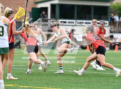 Thumbnail 3 in Allentown Central Catholic vs Saucon Valley (GLAX District XI 2A Semifinal) photogallery.