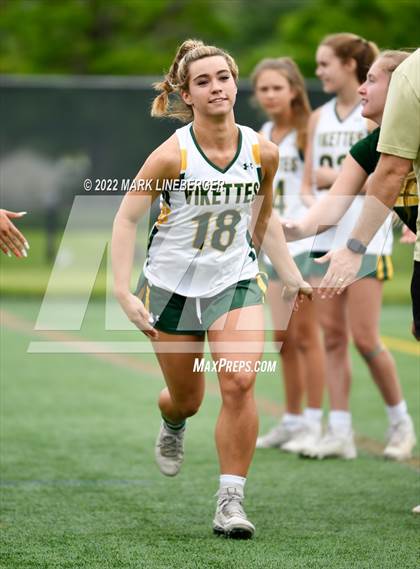 Thumbnail 3 in Allentown Central Catholic vs Saucon Valley (GLAX District XI 2A Semifinal) photogallery.