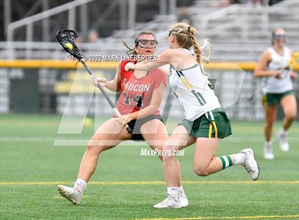 Thumbnail 3 in Allentown Central Catholic vs Saucon Valley (GLAX District XI 2A Semifinal) photogallery.